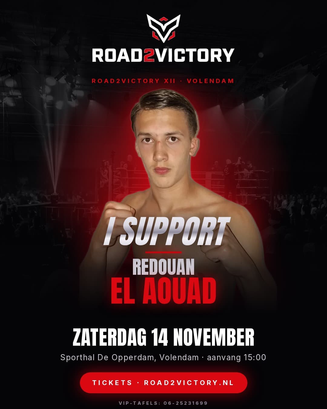 I support Redouan El Aouad
