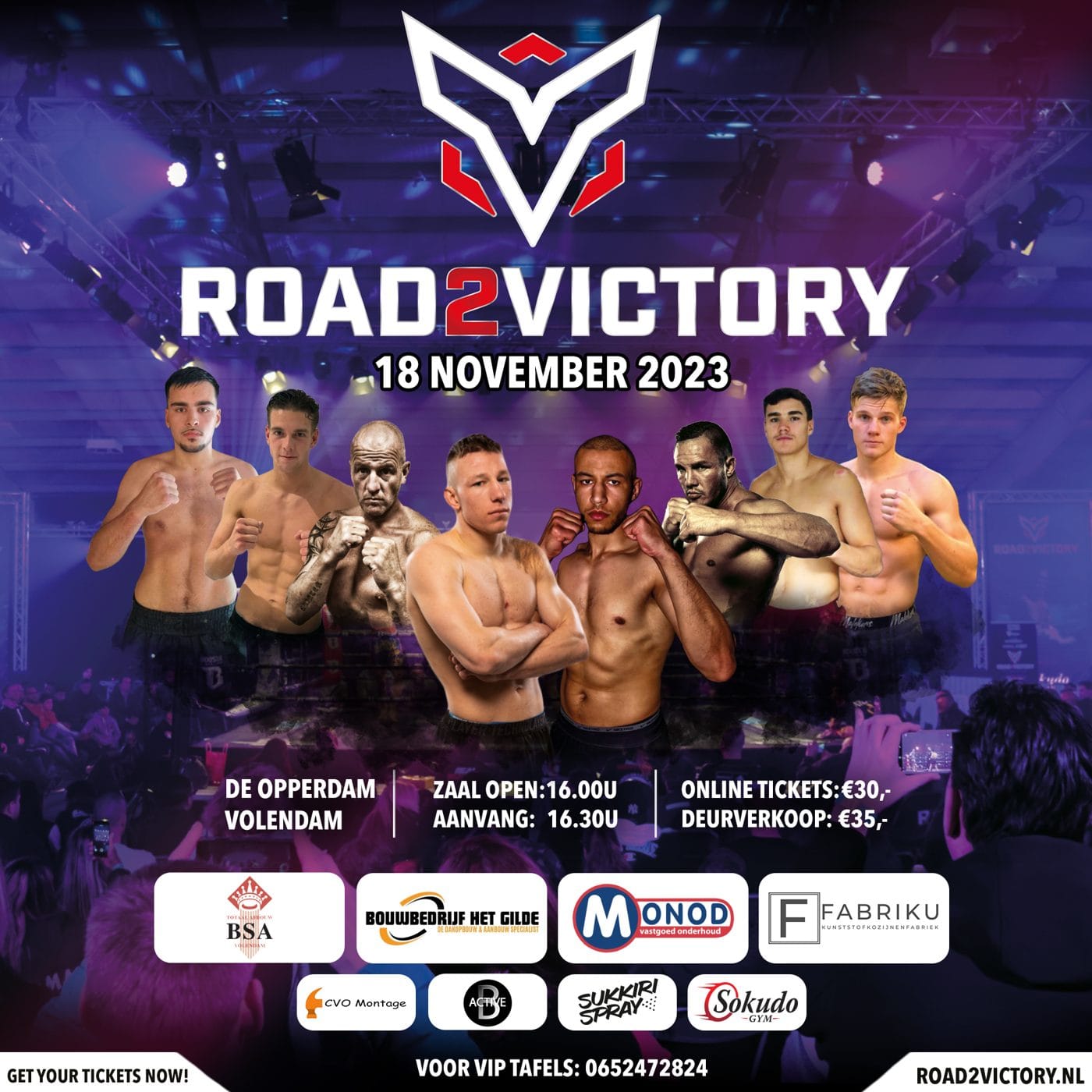 Poster Road2Victory Volendam