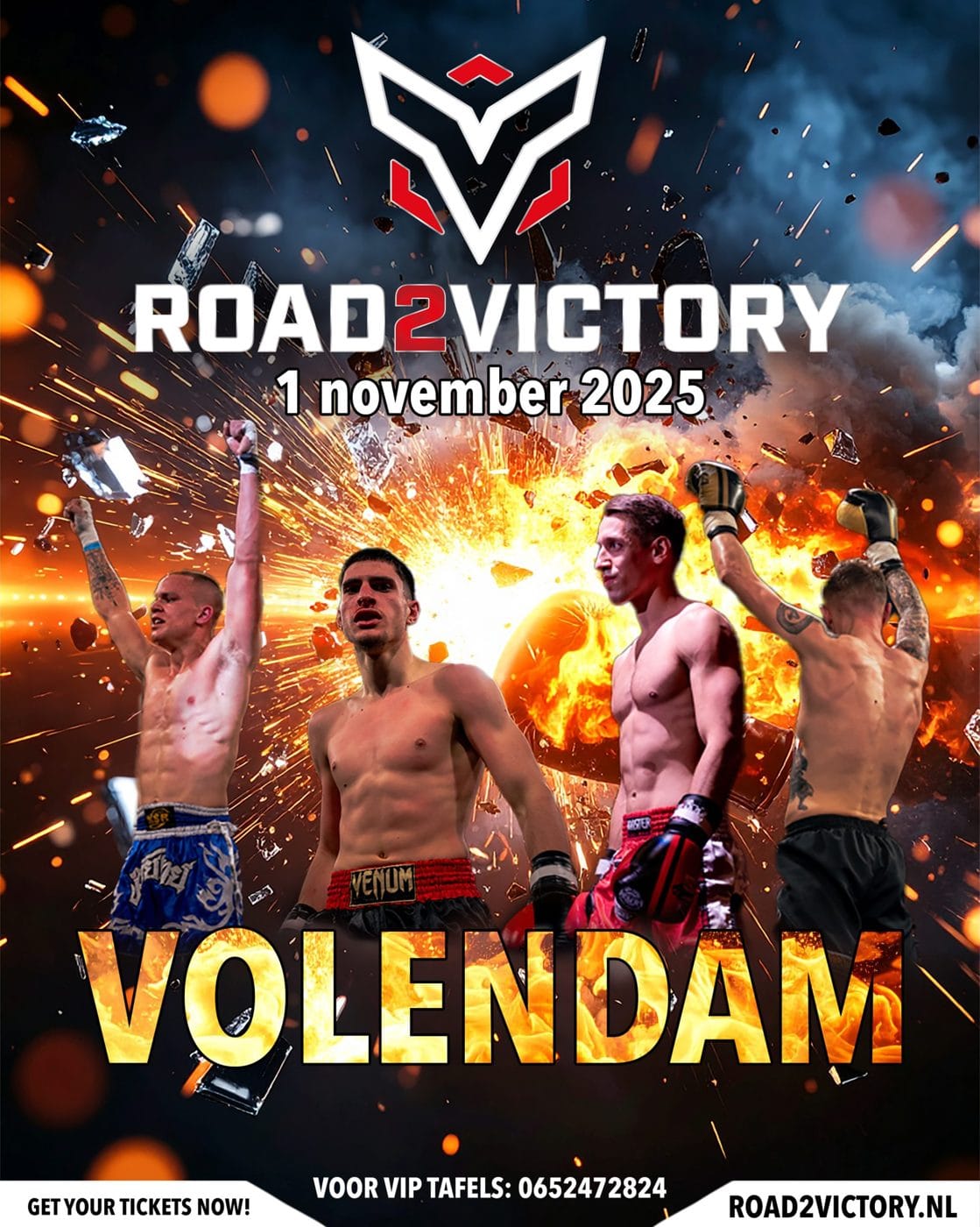 Poster Road2Victory Volendam